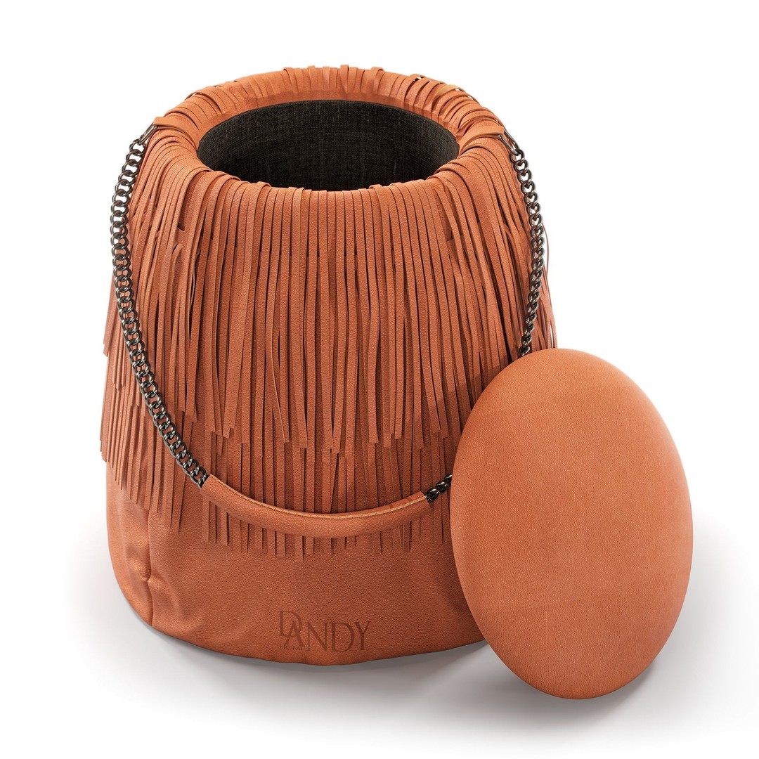 Freddie Stool 3D Model – Stylish Design with PBR Textures, FBX - View 12