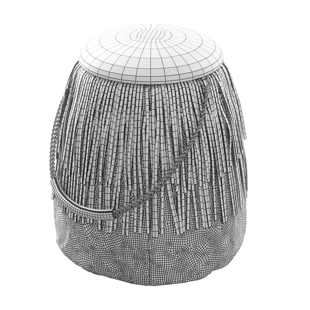 Freddie Stool 3D Model – Stylish Design with PBR Textures, FBX - View 19