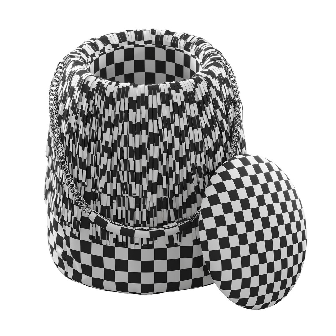 Freddie Stool 3D Model – Stylish Design with PBR Textures, FBX - View 26