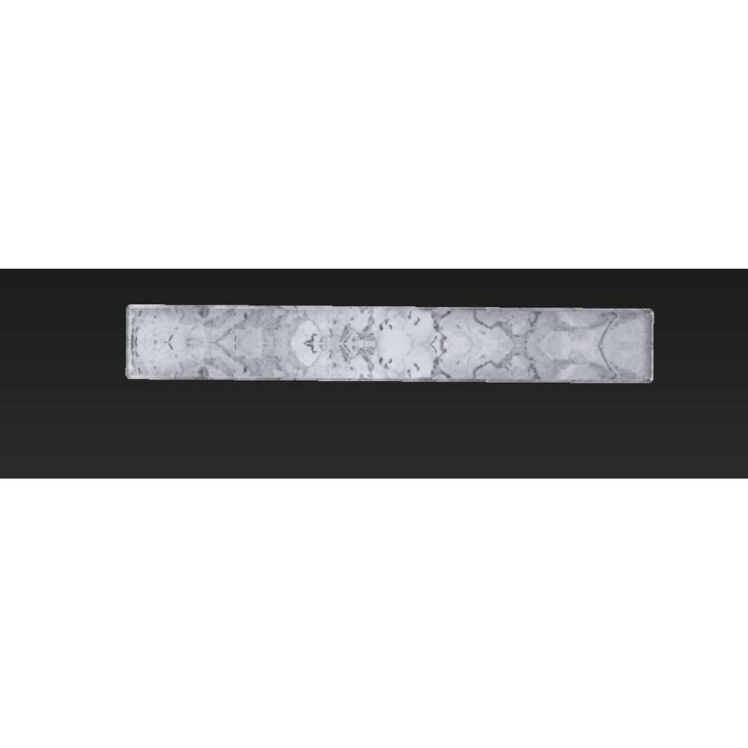 Roman Marble Bench 3D Model – Low Poly Architectural Decoration, FBX - View 21