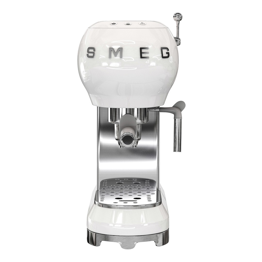 SMEG Manual Espresso Coffee Machine 3D Model – High Poly PBR Asset, FBX, OBJ - View 9