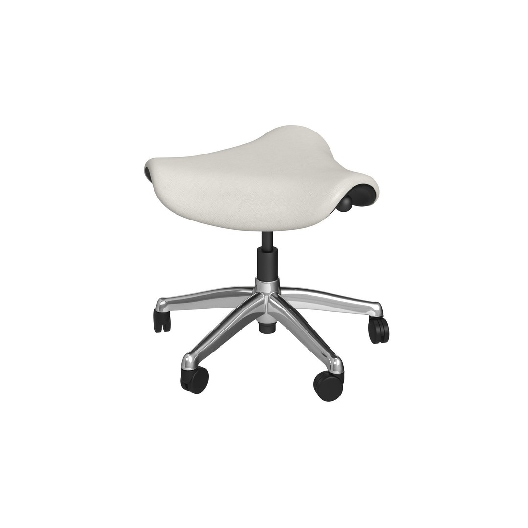 Saddle Doctor Stool 3D Model – Medical Ergonomic Chair, FBX & OBJ - View 4
