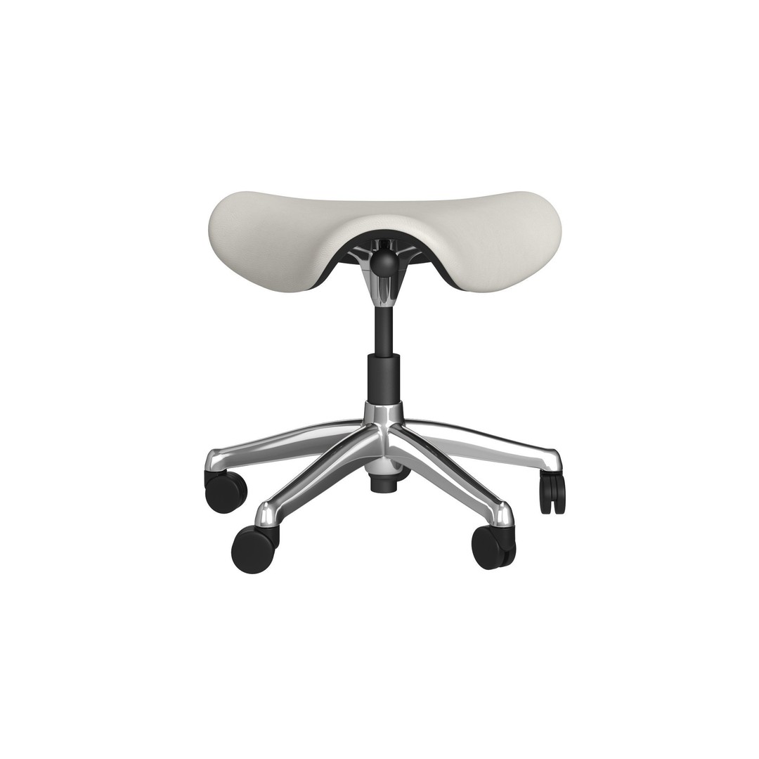 Saddle Doctor Stool 3D Model – Medical Ergonomic Chair, FBX & OBJ - View 5