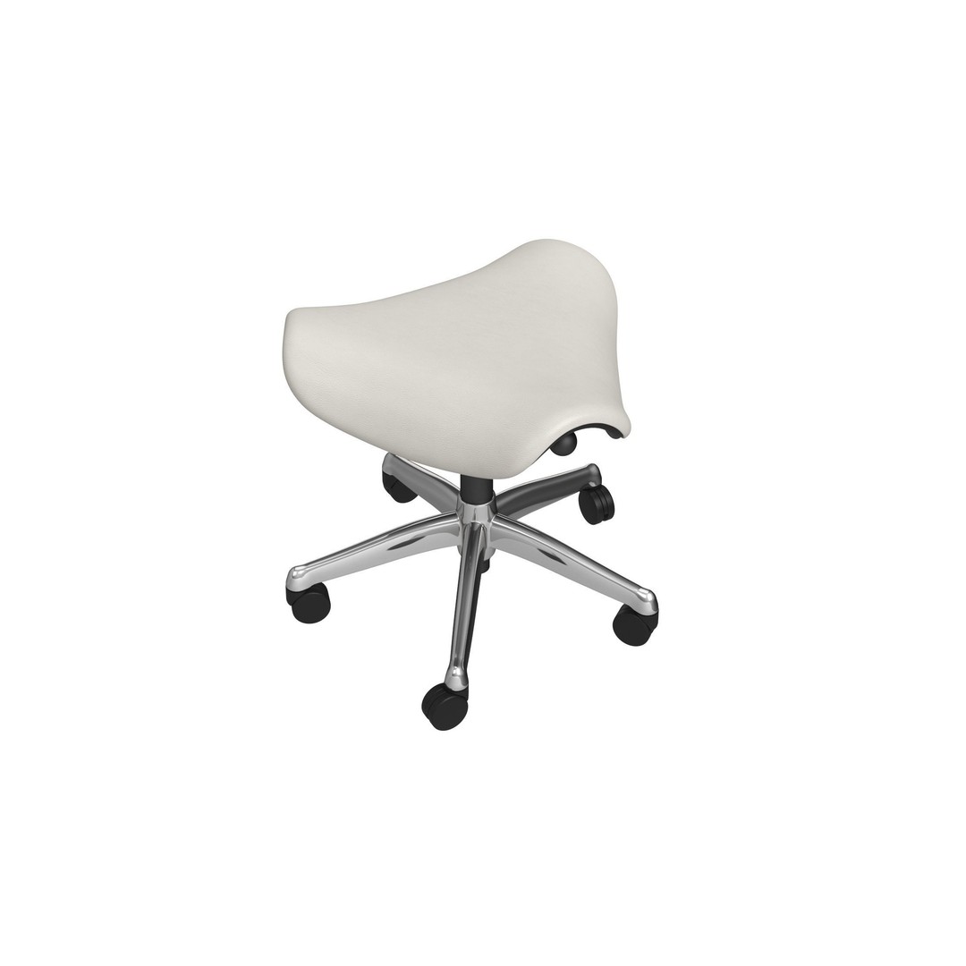 Saddle Doctor Stool 3D Model – Medical Ergonomic Chair, FBX & OBJ - View 7