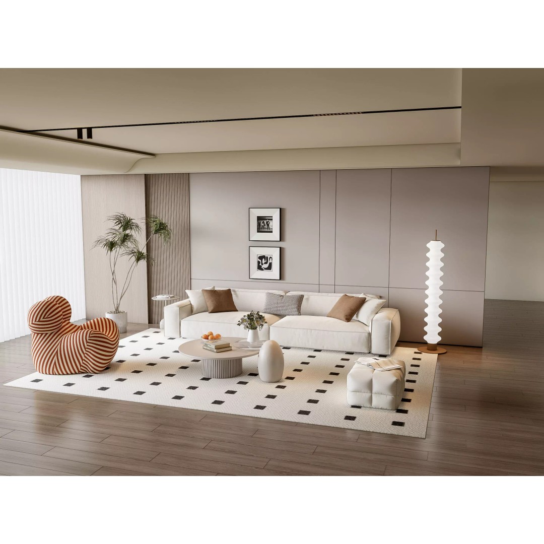 Elegant Living Room 3D Model – High Detail, Customizable Design, FBX - View 12