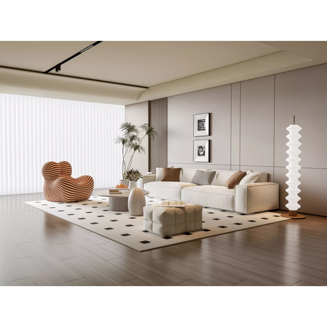 Elegant Living Room 3D Model – High Detail, Customizable Design, FBX - View 15
