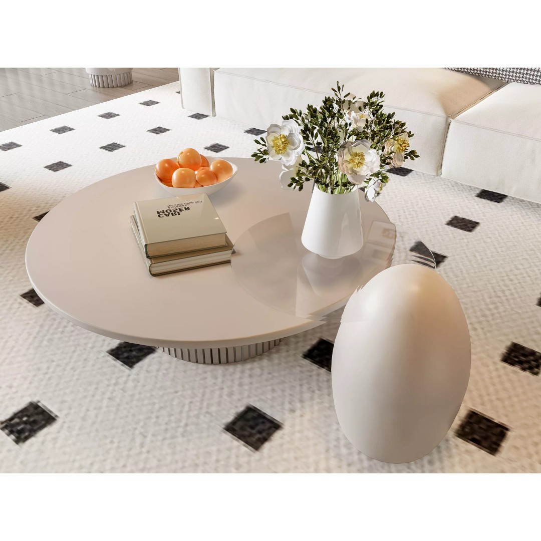 Elegant Living Room 3D Model – High Detail, Customizable Design, FBX - View 6