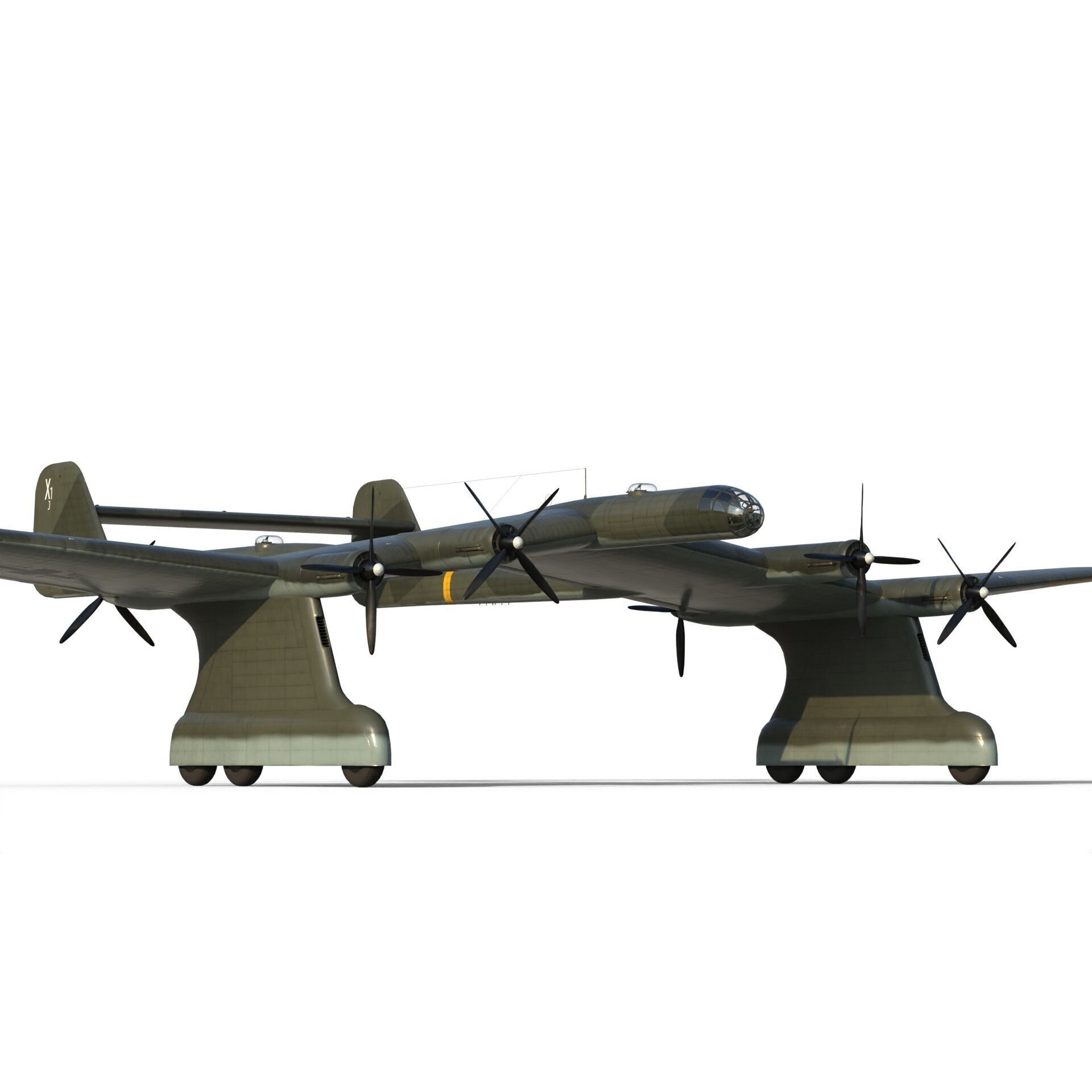 Daimler Benz Project B - Game-Ready 3D Model - View 16