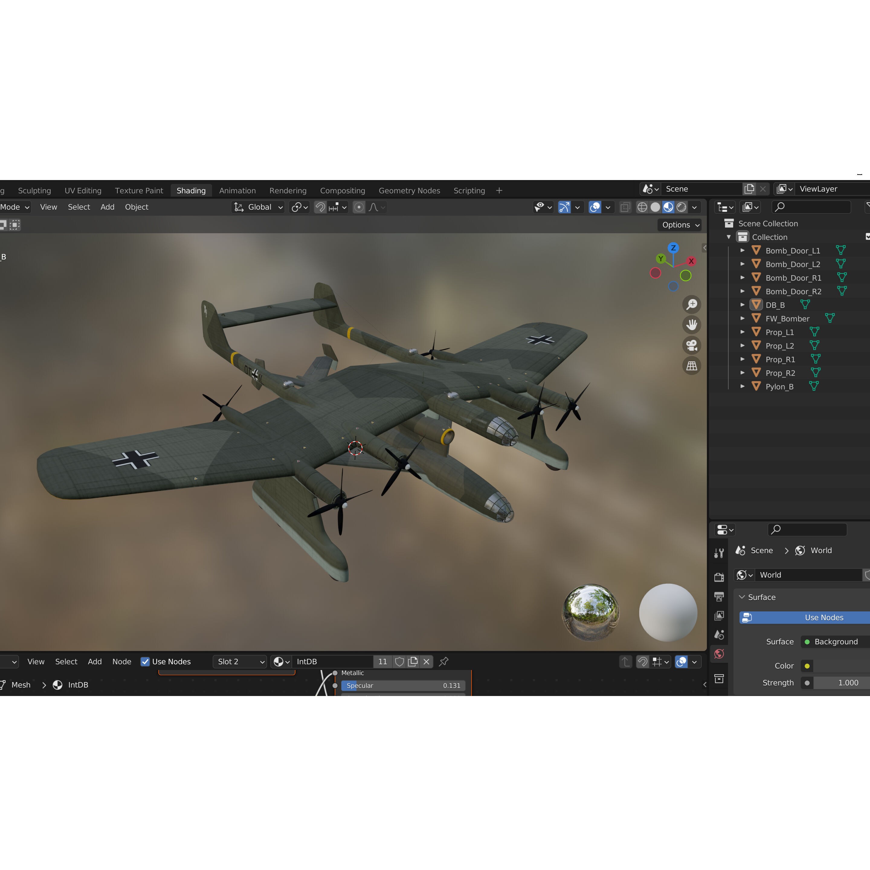 Daimler Benz Project B - Game-Ready 3D Model - View 21