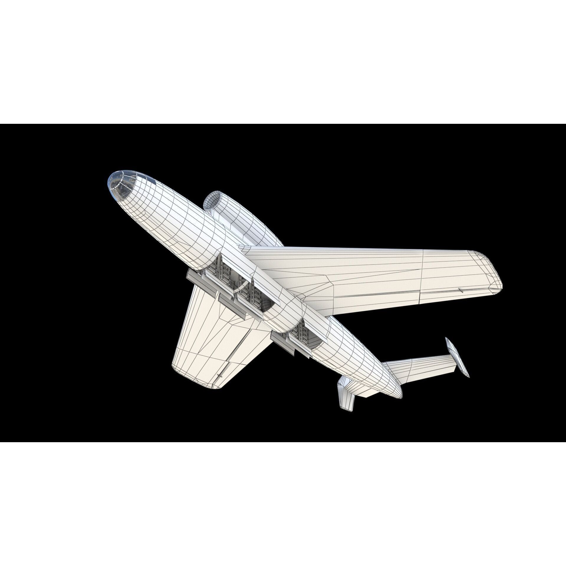 Daimler Benz Project B - Game-Ready 3D Model - View 26