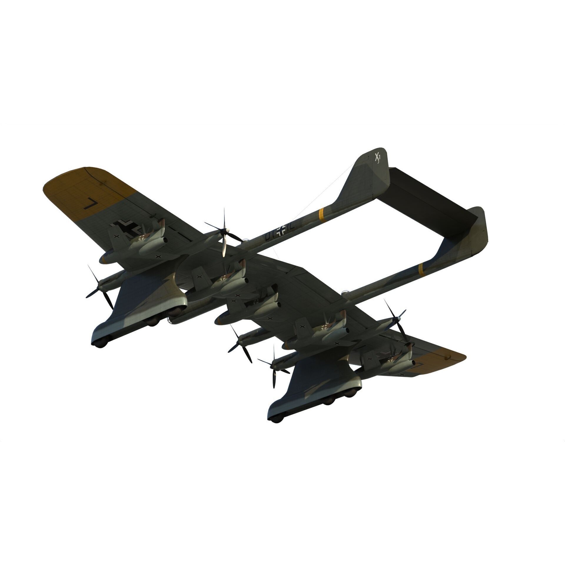 Daimler Benz Project B - Game-Ready 3D Model - View 8