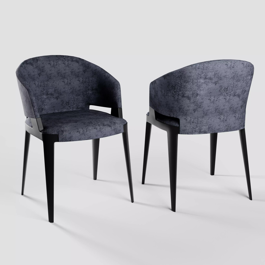 Modern Chair 3D Model – Living Room Collection with PBR Textures - View 20