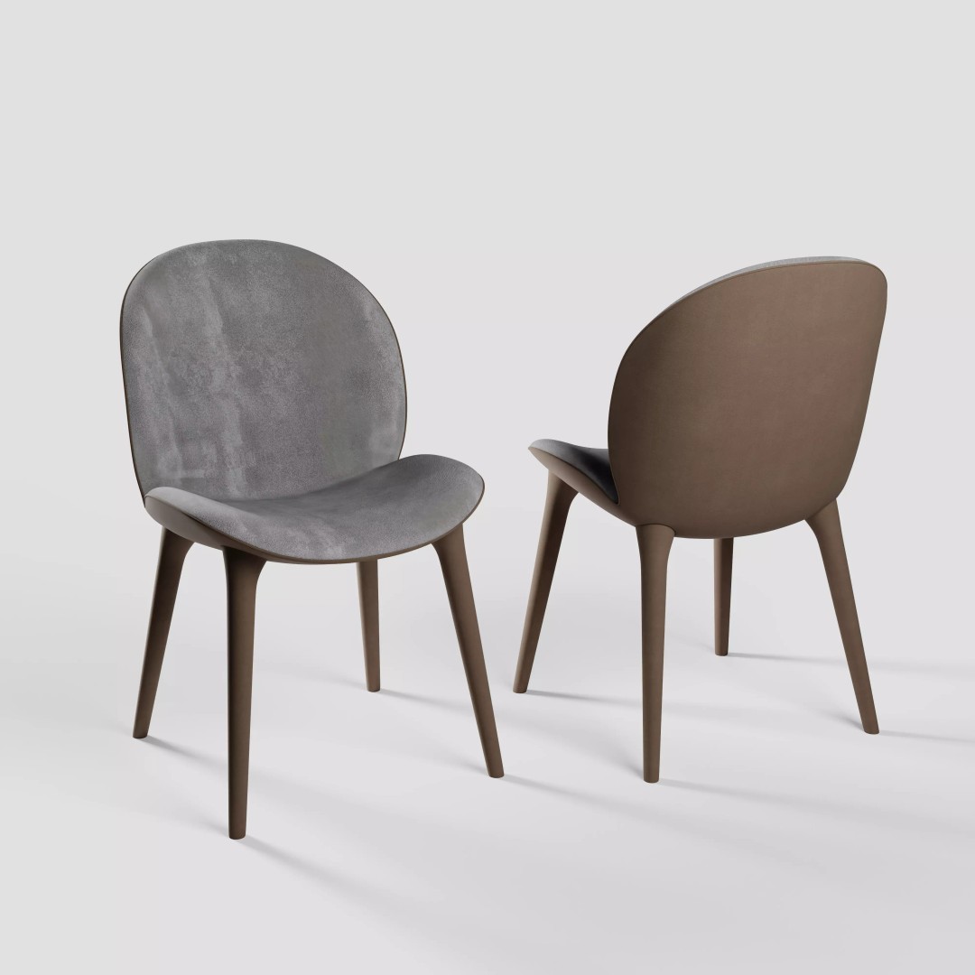 Modern Chair 3D Model – Living Room Collection with PBR Textures - View 21