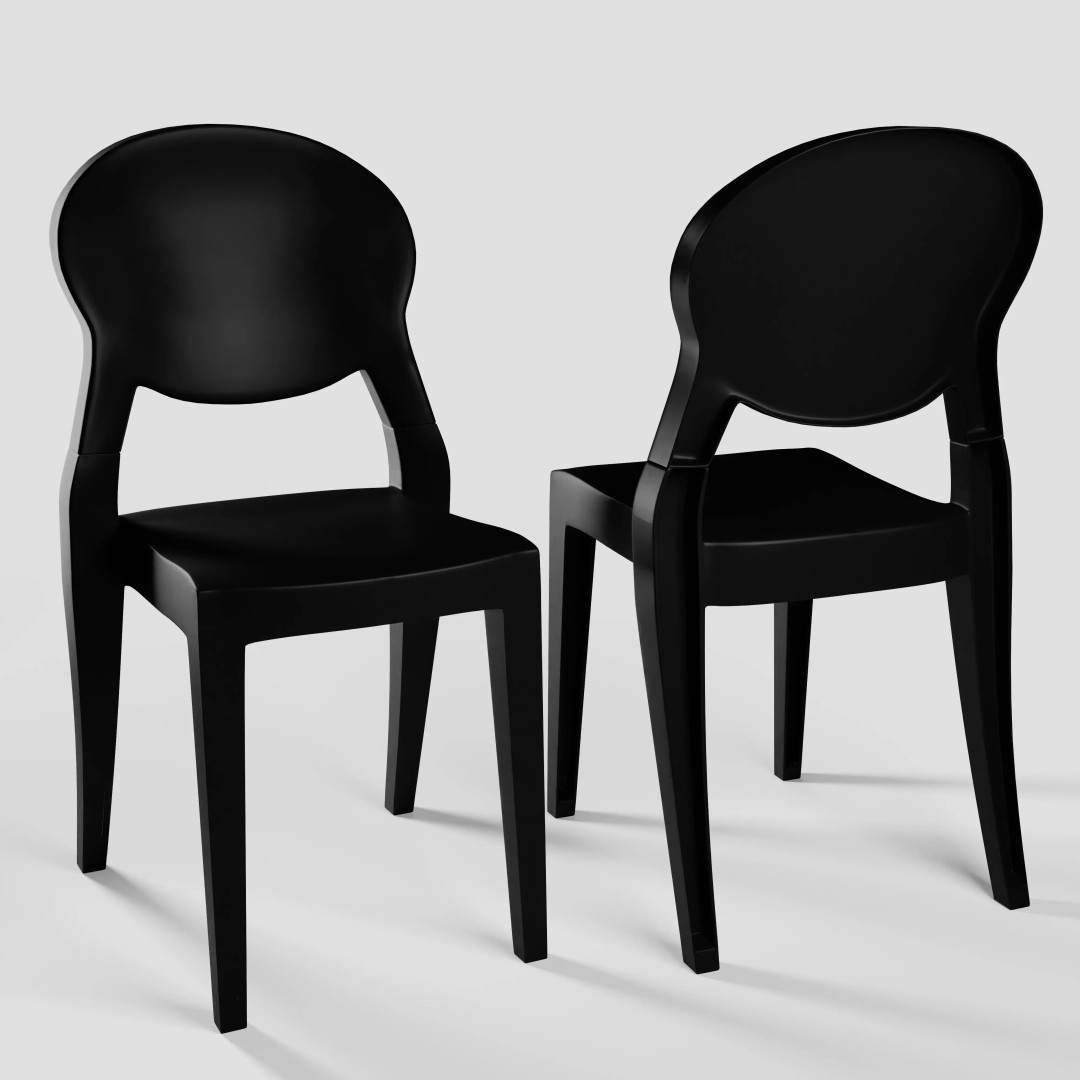 Modern Chair 3D Model – Living Room Collection with PBR Textures - View 4