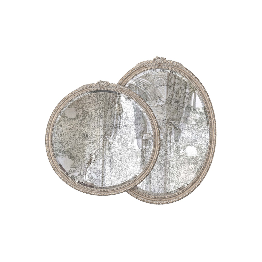 Chairish Louis Mirror Art 3D Model – Classical Rococo Design, FBX