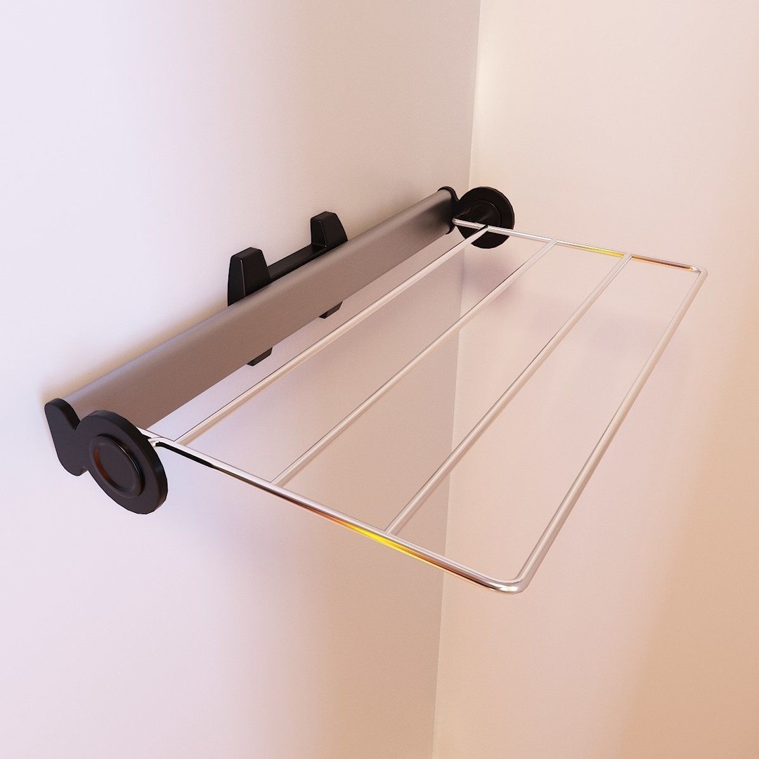 Hooks and Hangers 3D Model – Furniture Fittings Mega Pack, FBX, OBJ - View 26