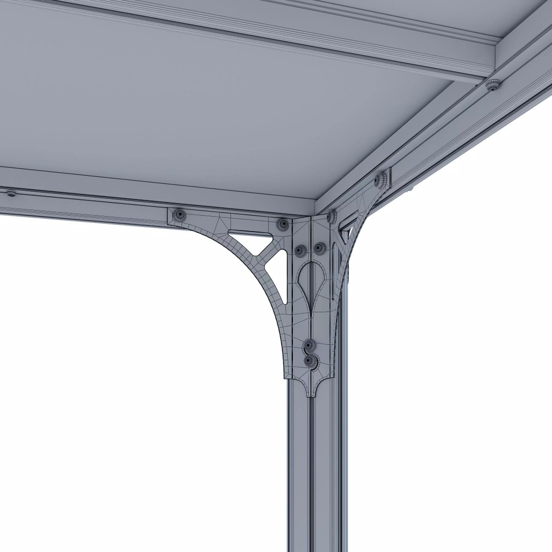 Milano Palram Streetwear Set 3D Model – Contemporary Design, V-Ray & Corona - View 23