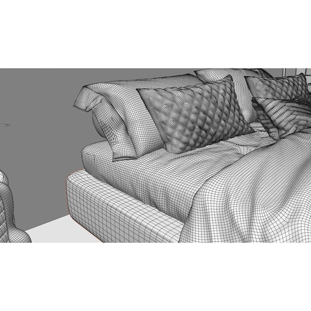 Child Bedroom 3D Model – Realistic Interior Scene, FBX, OBJ - View 7