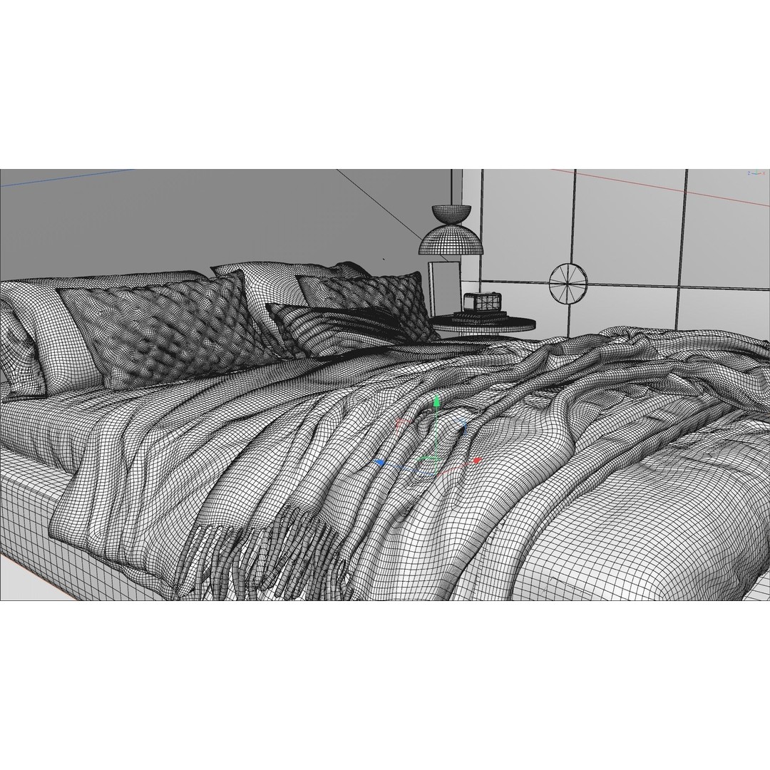 Child Bedroom 3D Model – Realistic Interior Scene, FBX, OBJ - View 8