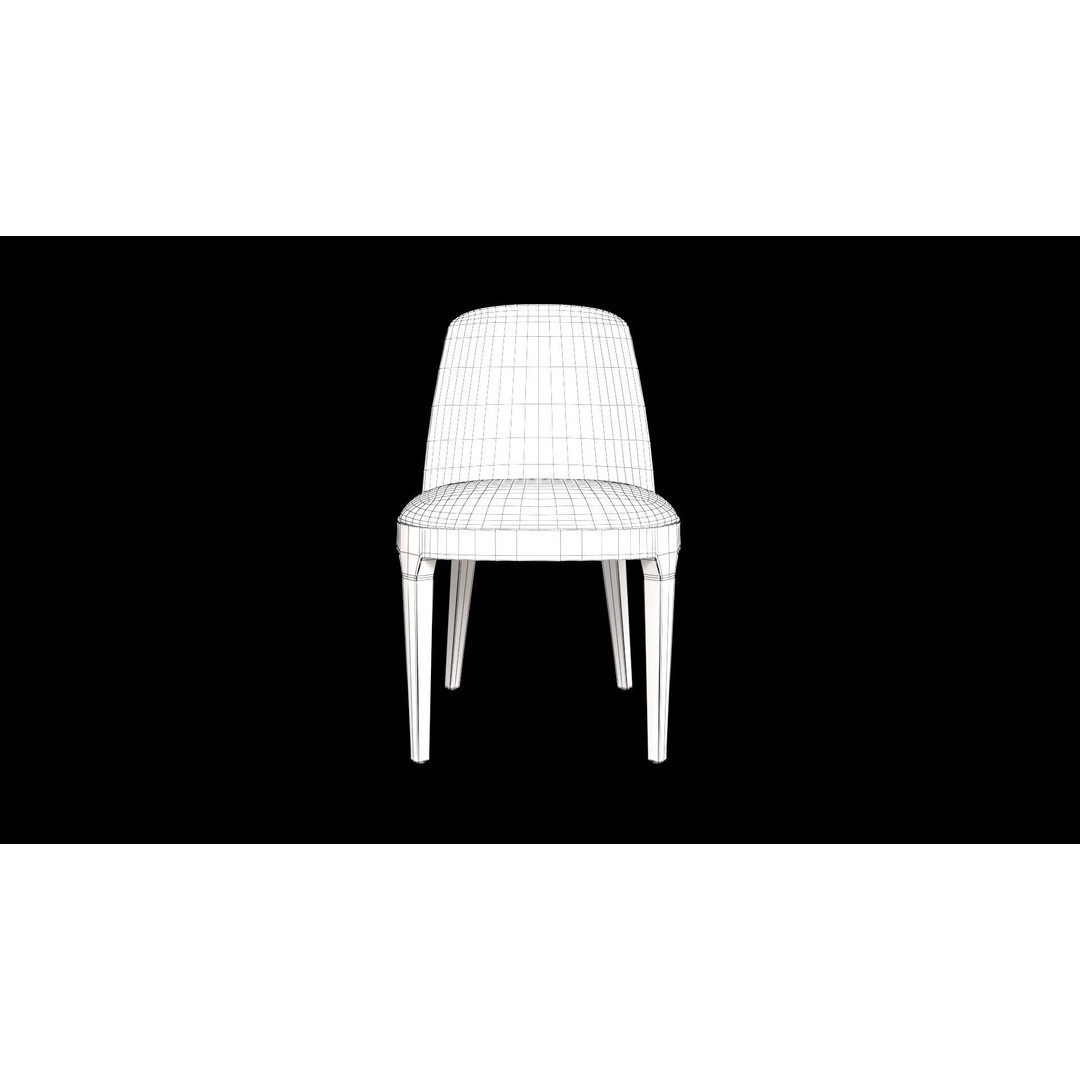 Chair LV 103 3D Model – High Poly PBR Furniture Asset, FBX, OBJ - View 5