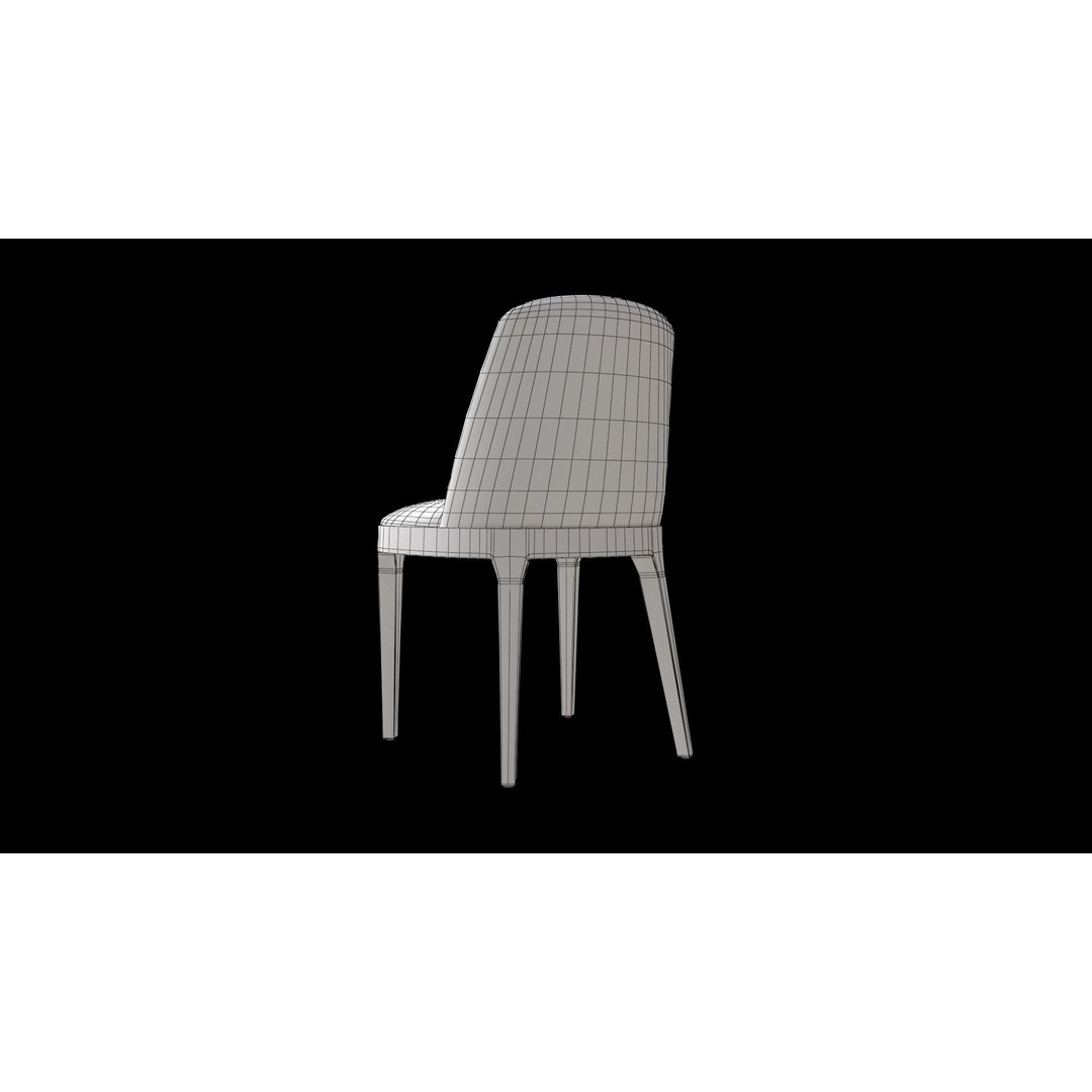 Chair LV 103 3D Model – High Poly PBR Furniture Asset, FBX, OBJ - View 9