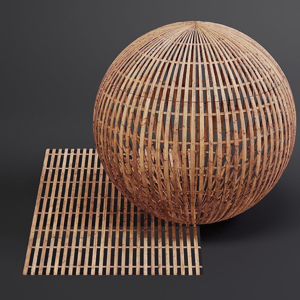 Wood Facade 3D Model – Timber Cladding PBR Textures, 8K Seamless - View 21