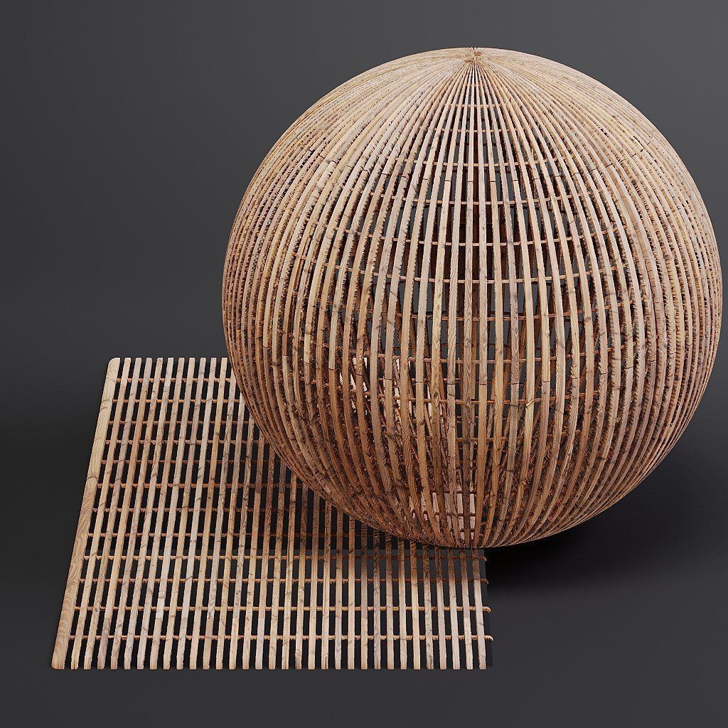 Wood Facade 3D Model – Timber Cladding PBR Textures, 8K Seamless - View 27