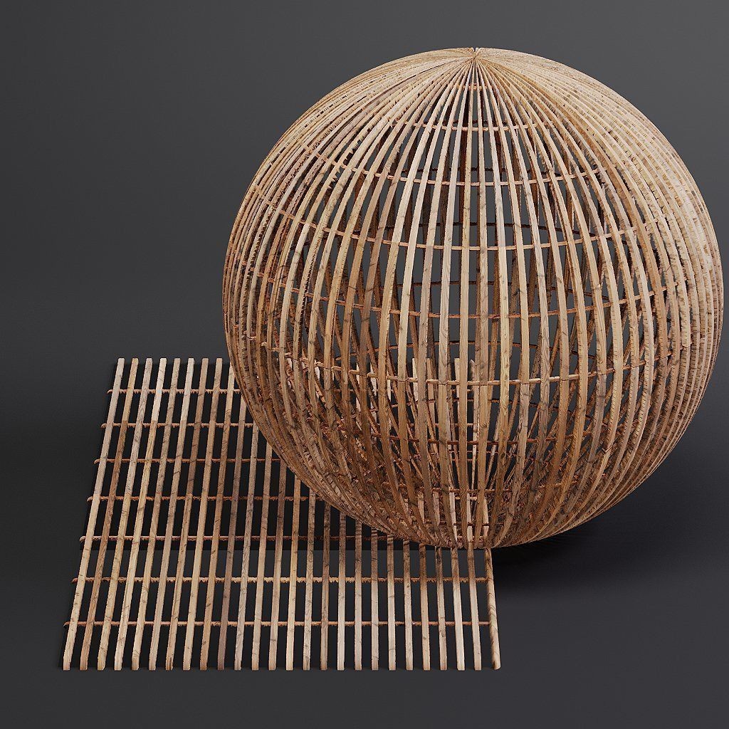 Wood Facade 3D Model – Timber Cladding PBR Textures, 8K Seamless - View 43