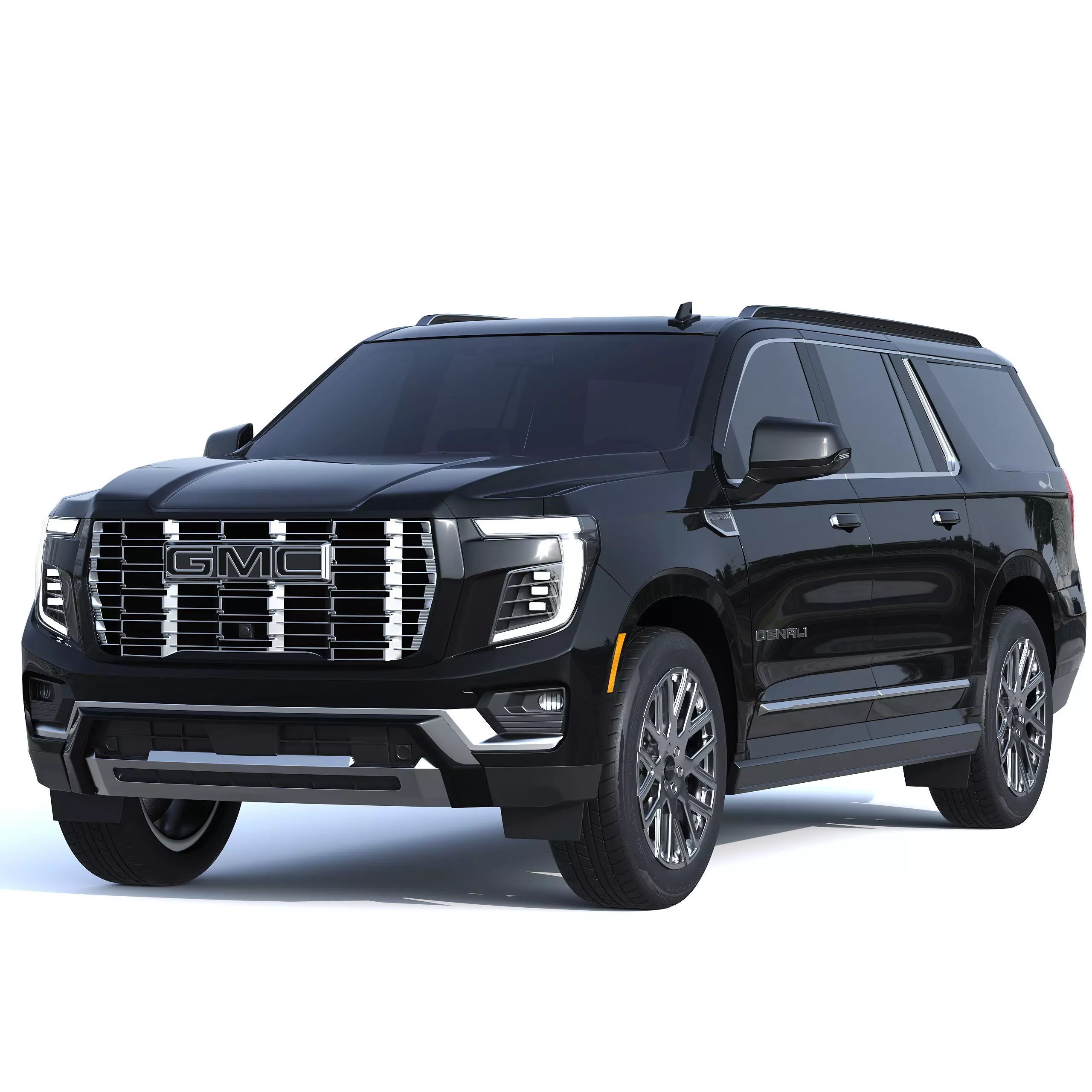 GMC Yukon XL Denali 2025 - Game-Ready 3D Model - View 2