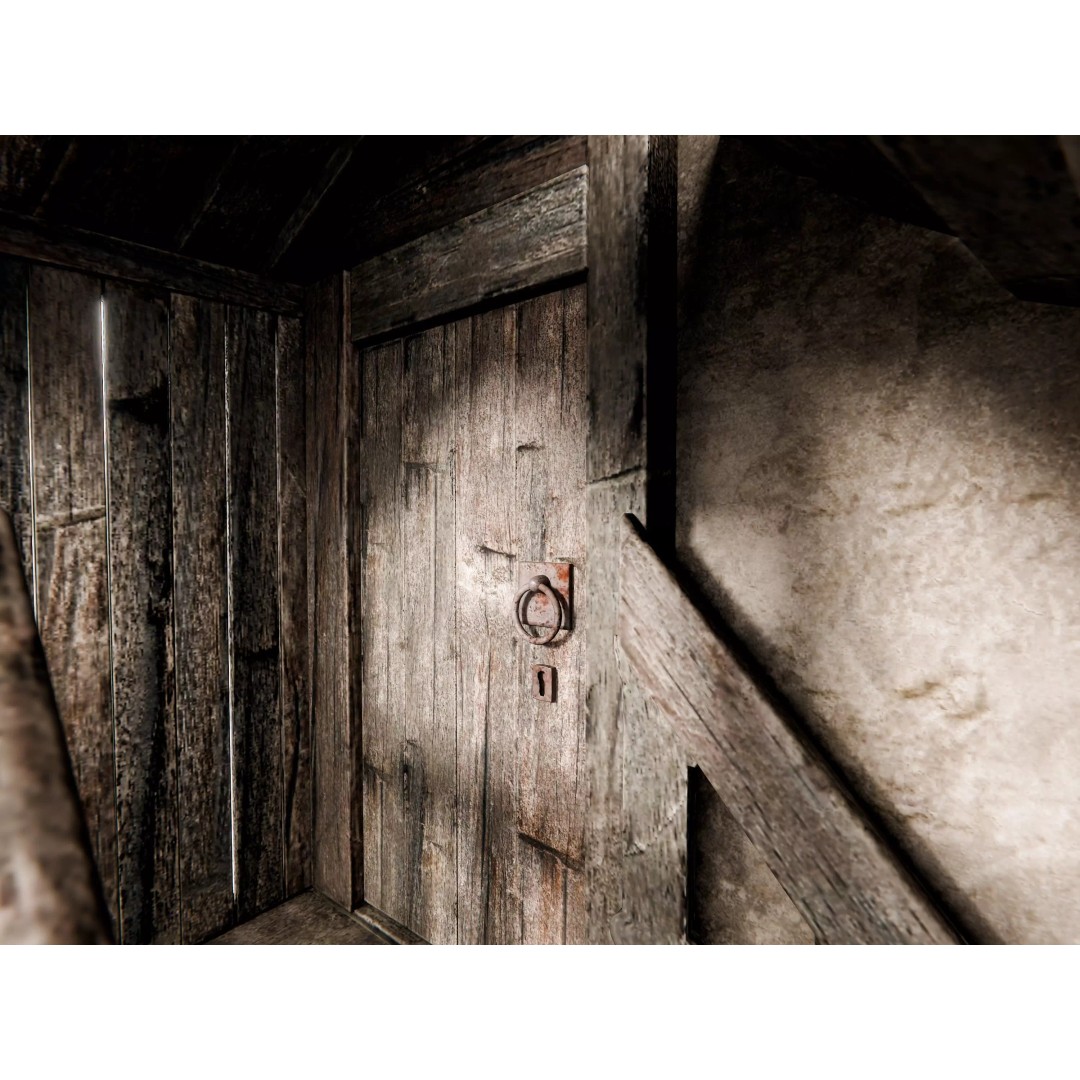 Medieval City Houses 3D Model – PBR Textured Architectural Asset, FBX - View 13