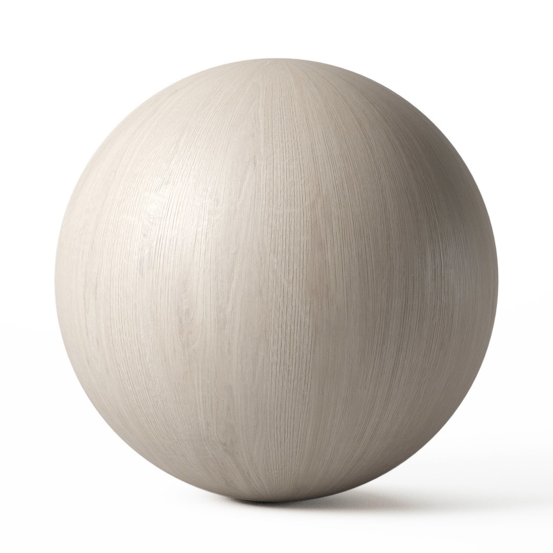 Oak Wood Material 3D Model – 7 Seamless Colors, PBR Textures - View 8