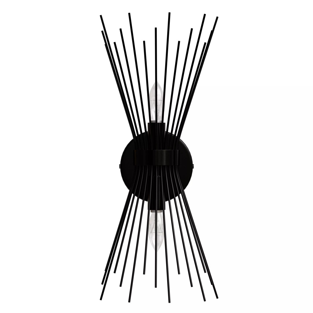 Jovenko Steel Wall Sconce 3D Model – Luxurious Low-Poly Lighting - View 2