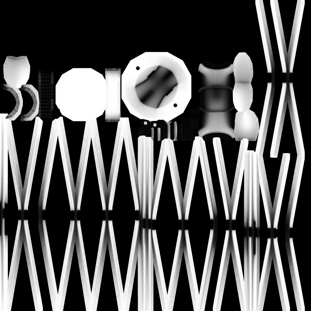 Jovenko Steel Wall Sconce 3D Model – Luxurious Low-Poly Lighting - View 31