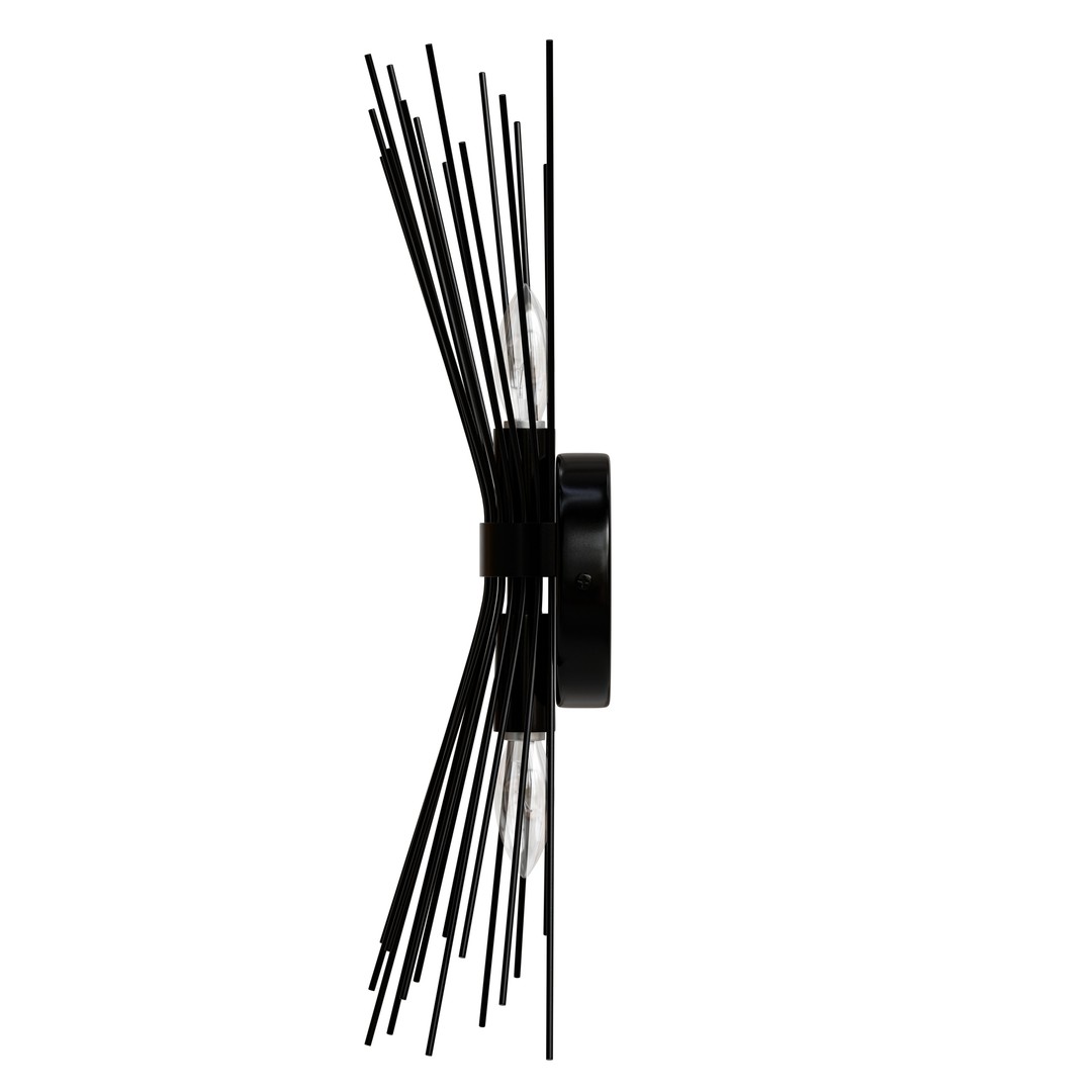 Jovenko Steel Wall Sconce 3D Model – Luxurious Low-Poly Lighting - View 7