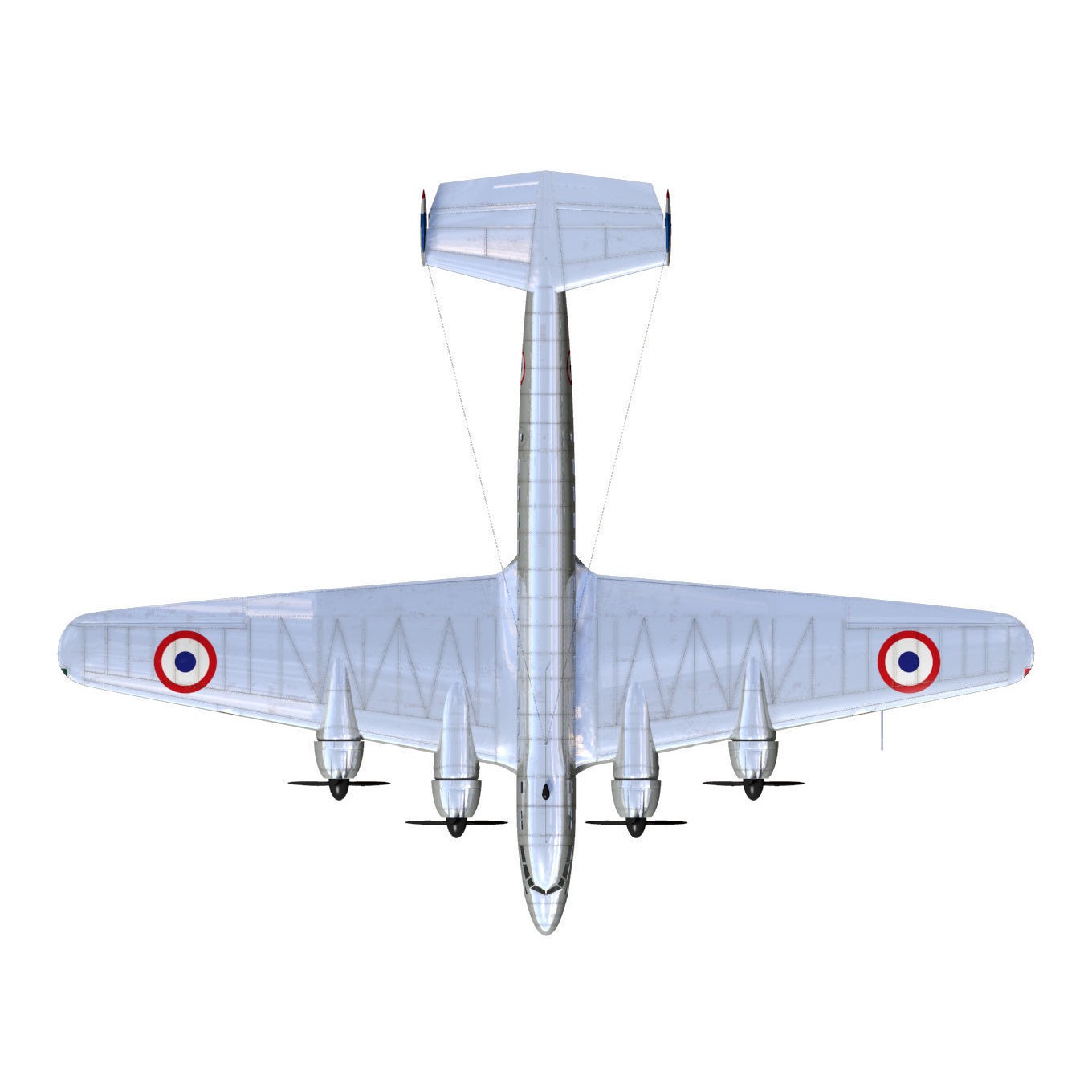 Sud-Est SE161 Languedoc - Historic 3D Model - View 13