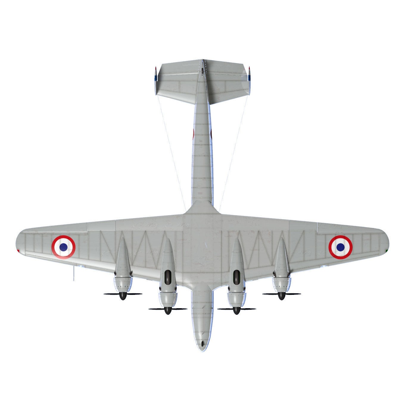 Sud-Est SE161 Languedoc - Historic 3D Model - View 14