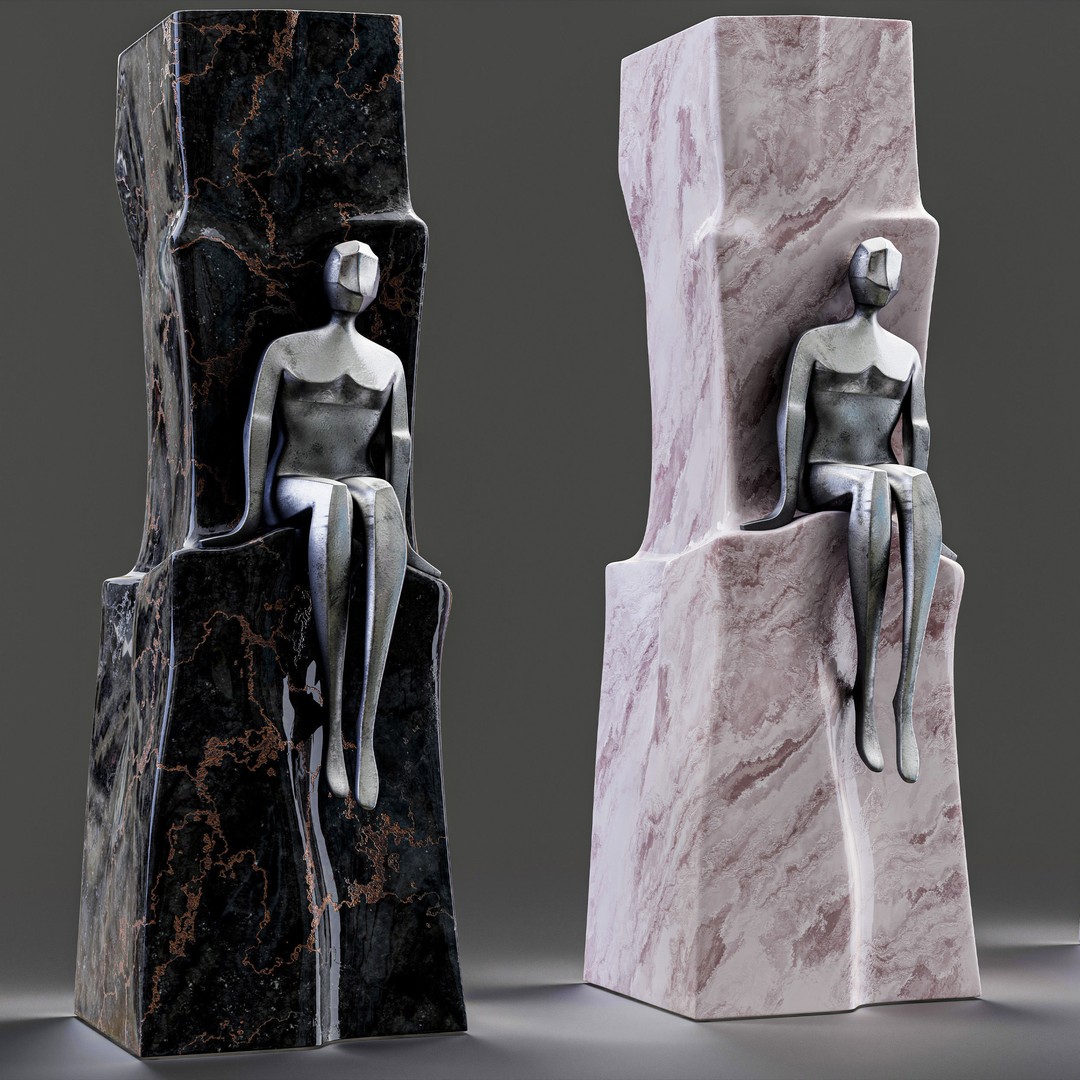 Marble Stone 3D Model – PBR Textures, SBSAR & PBR Files - View 11