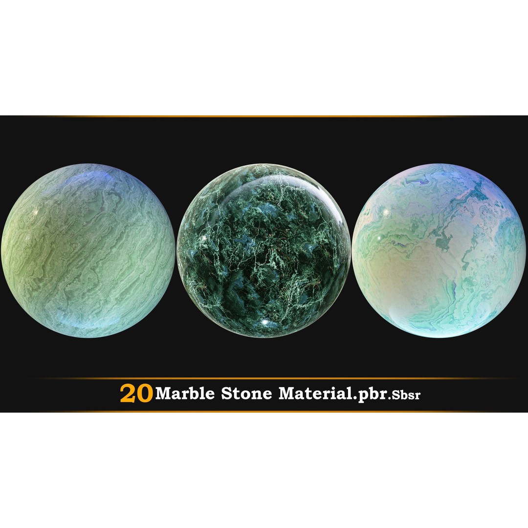 Marble Stone 3D Model – PBR Textures, SBSAR & PBR Files - View 8