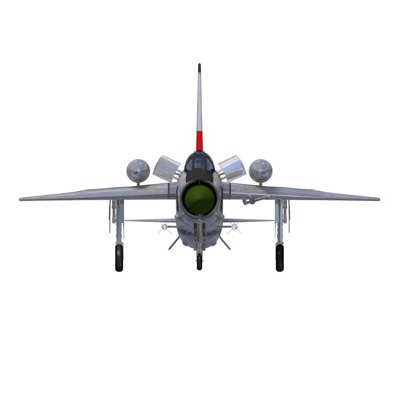 English Electric Lightning F6 - 3D Model - View 13