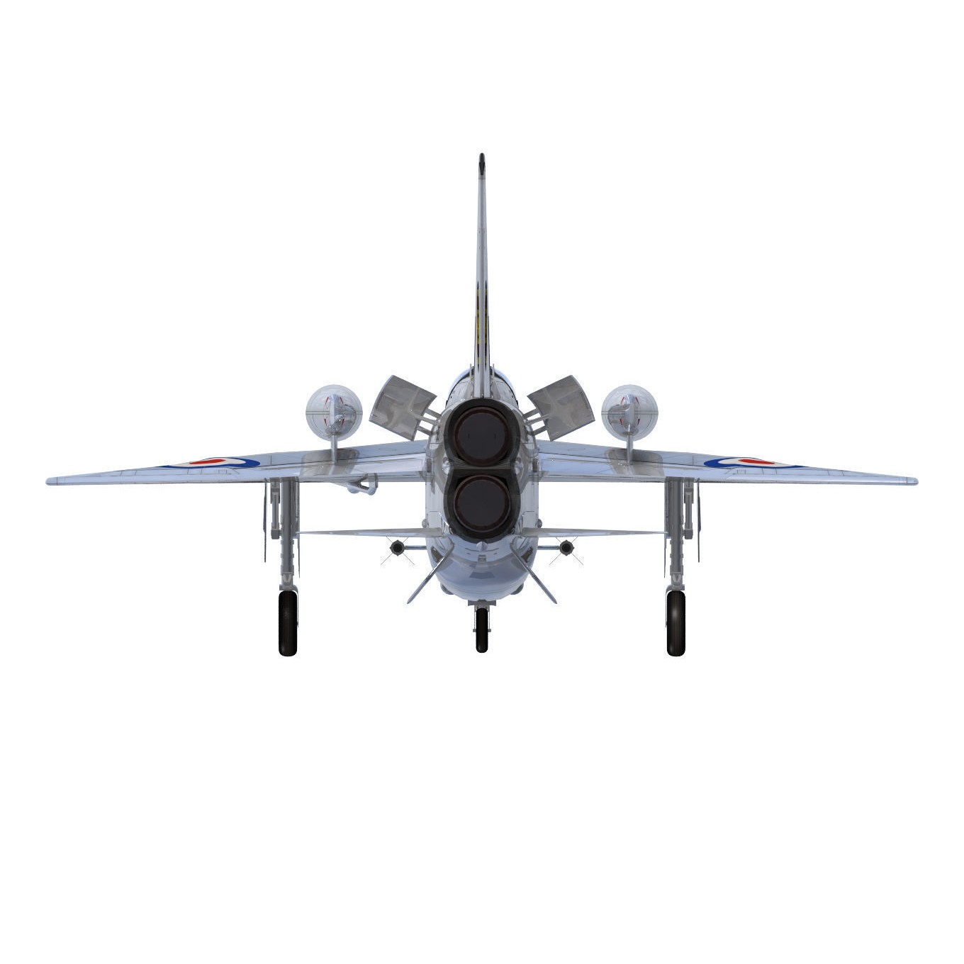 English Electric Lightning F6 - 3D Model - View 14
