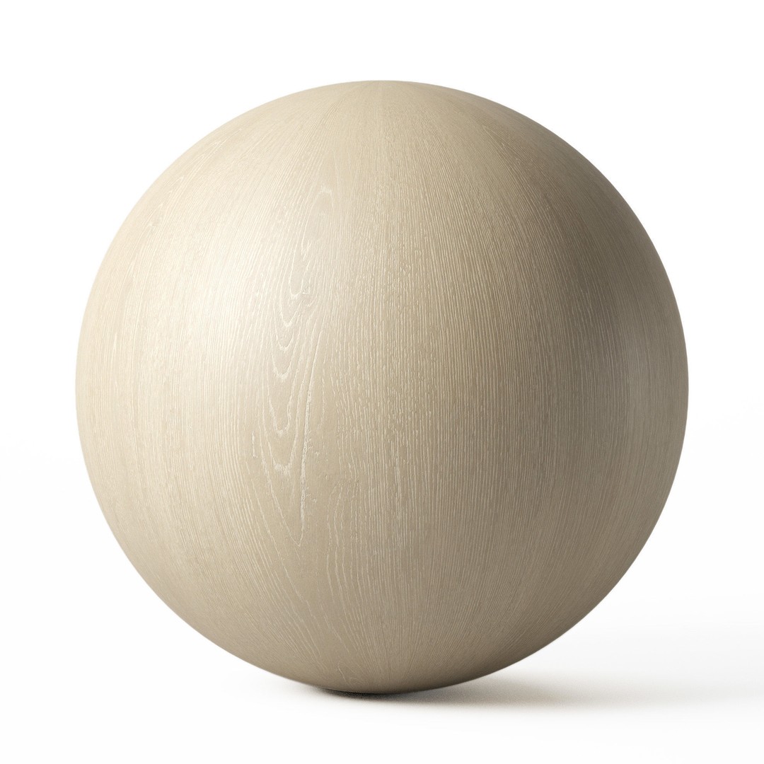 Oak Wood Material 3D Model – 7 Color Textures, PBR, FBX, OBJ - View 8