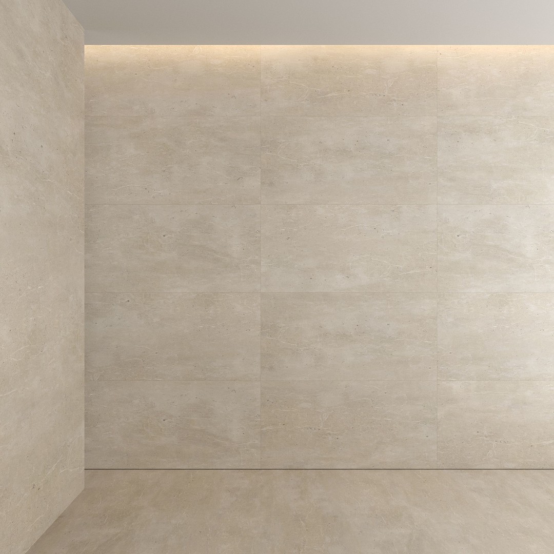 Brushed Limestone 3D Model – High-Quality PBR Texture, FBX, OBJ - View 9