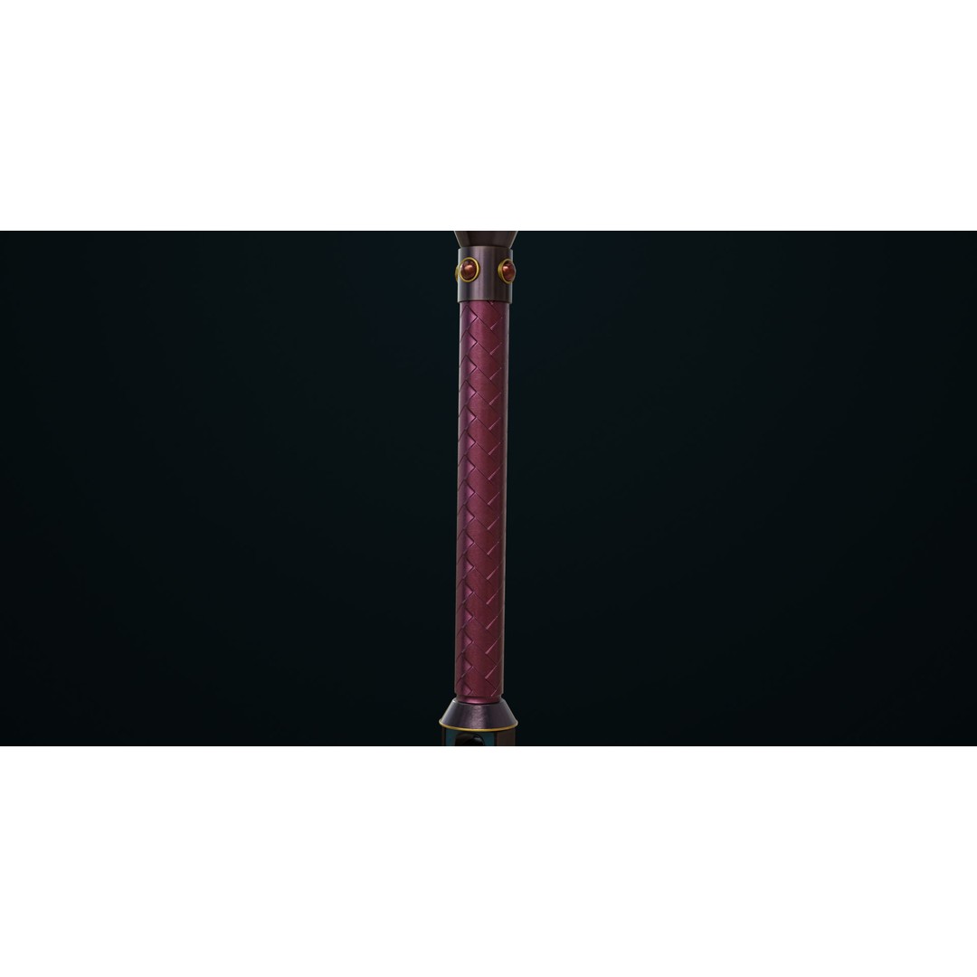 Battle Axe 3D Model – Low Poly PBR Weapon for Games, FBX - View 13
