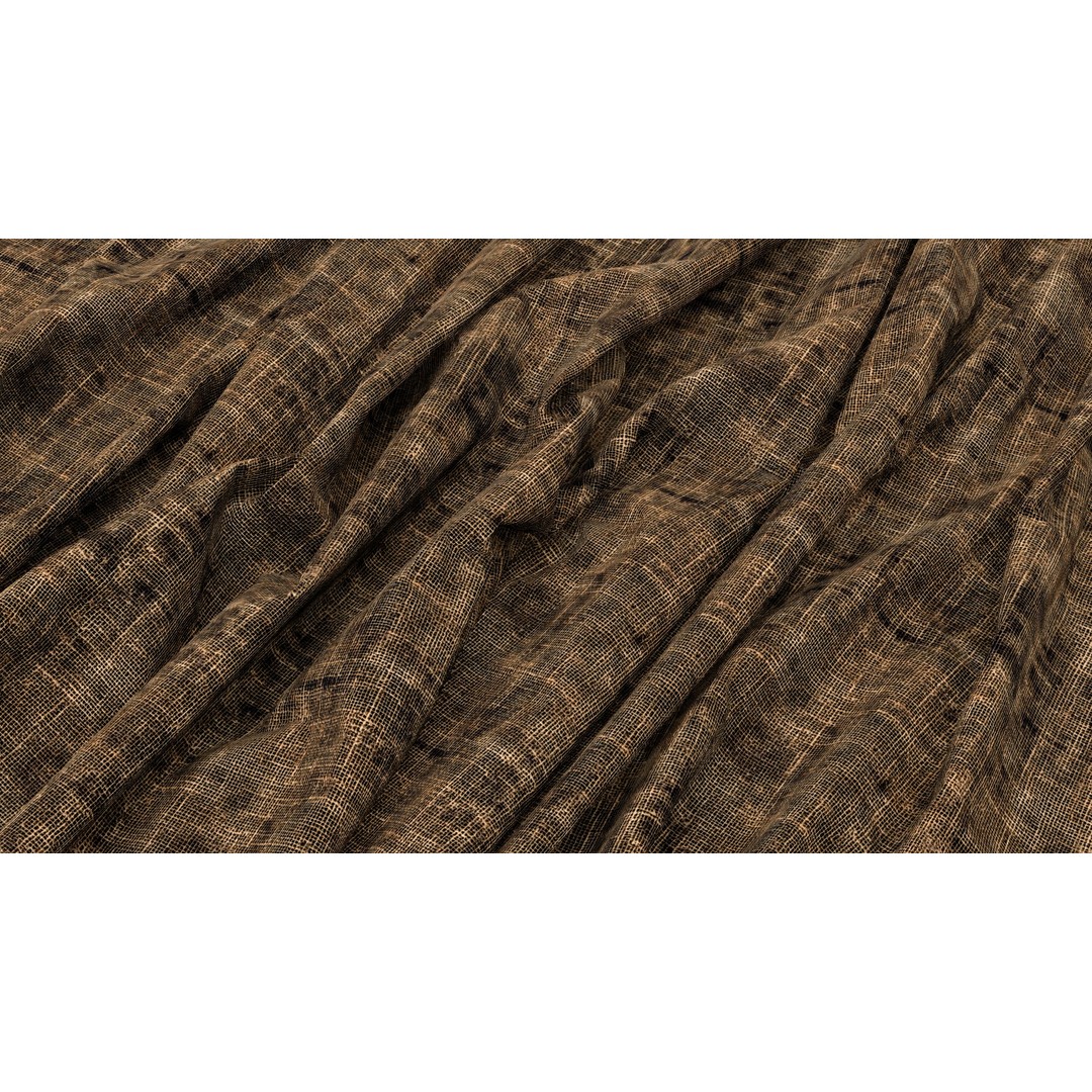 Vintage Hemp Textures 3D Model – 4K Seamless PBR Textures, PNG - View 5