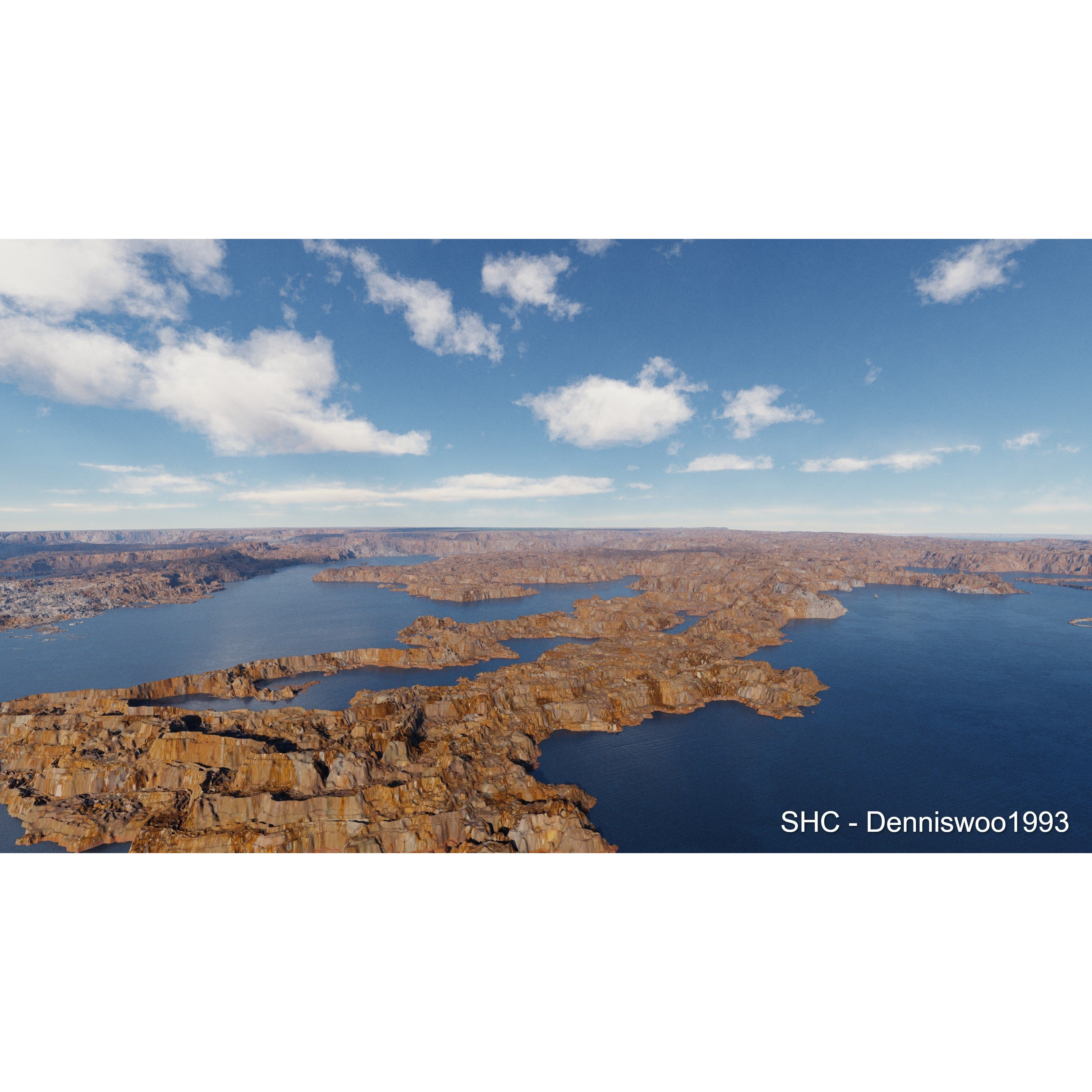 Large Scale Procedural Planet with 3D Cities - 3D Model - View 11