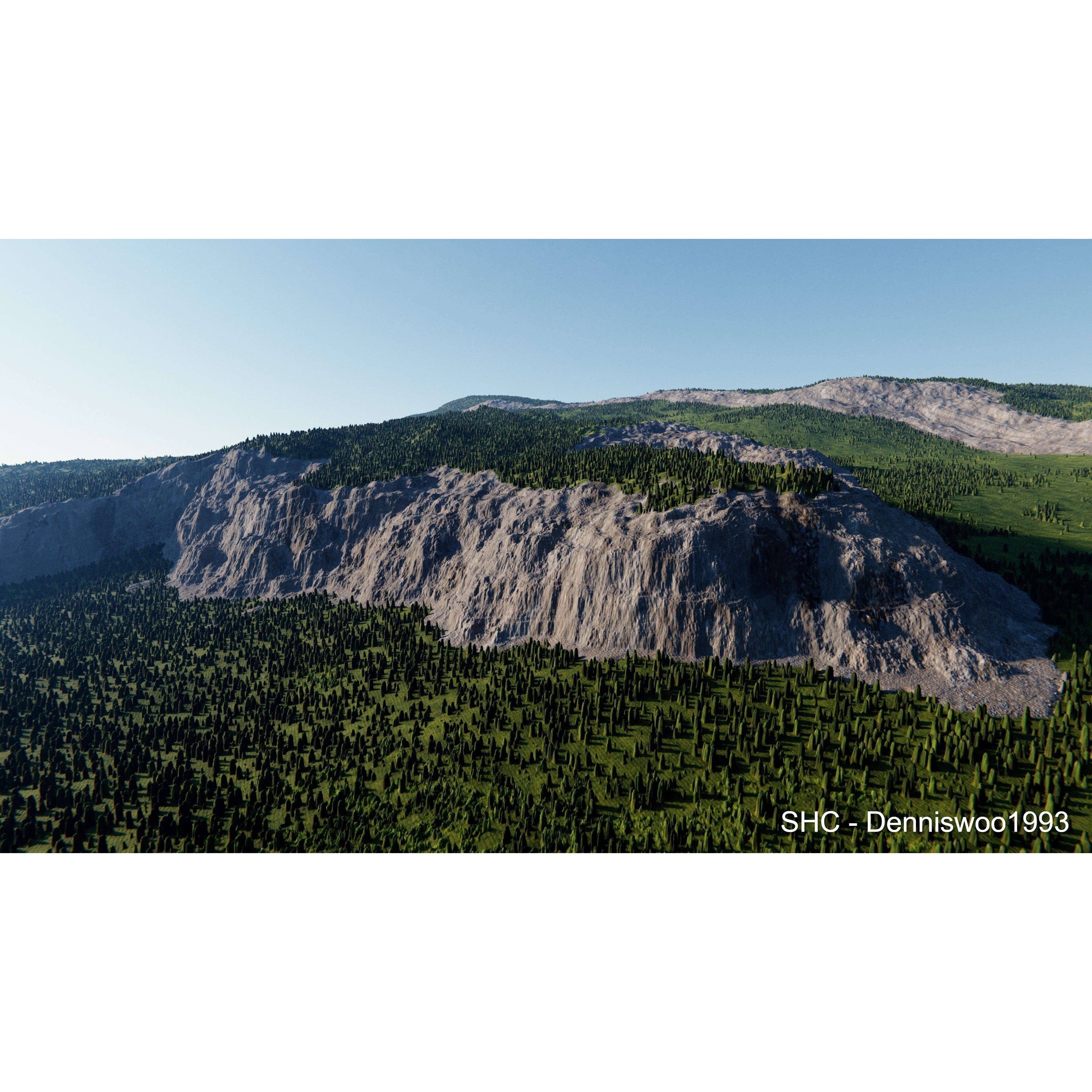 Large Scale Procedural Planet with 3D Cities - 3D Model - View 12