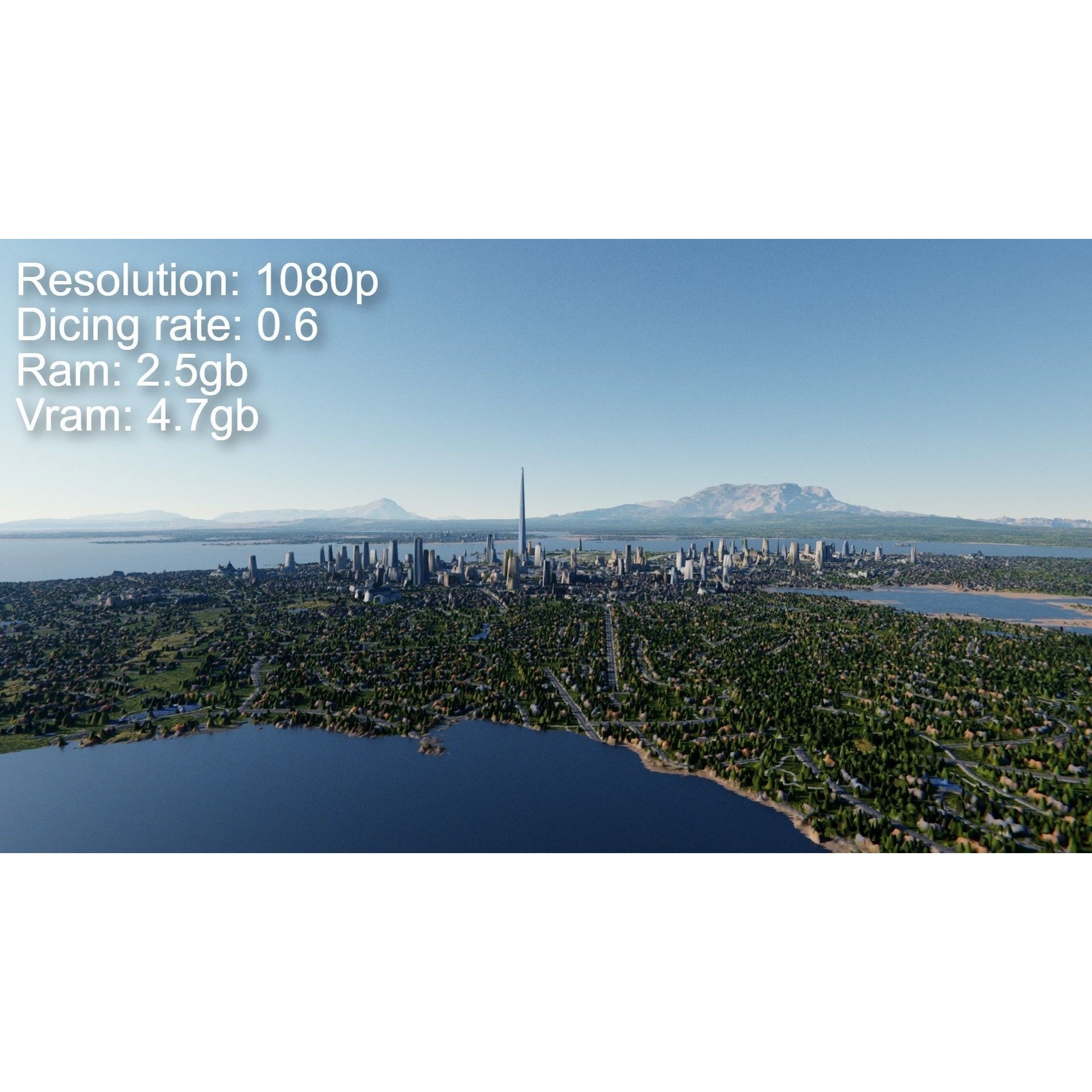 Large Scale Procedural Planet with 3D Cities - 3D Model - View 16