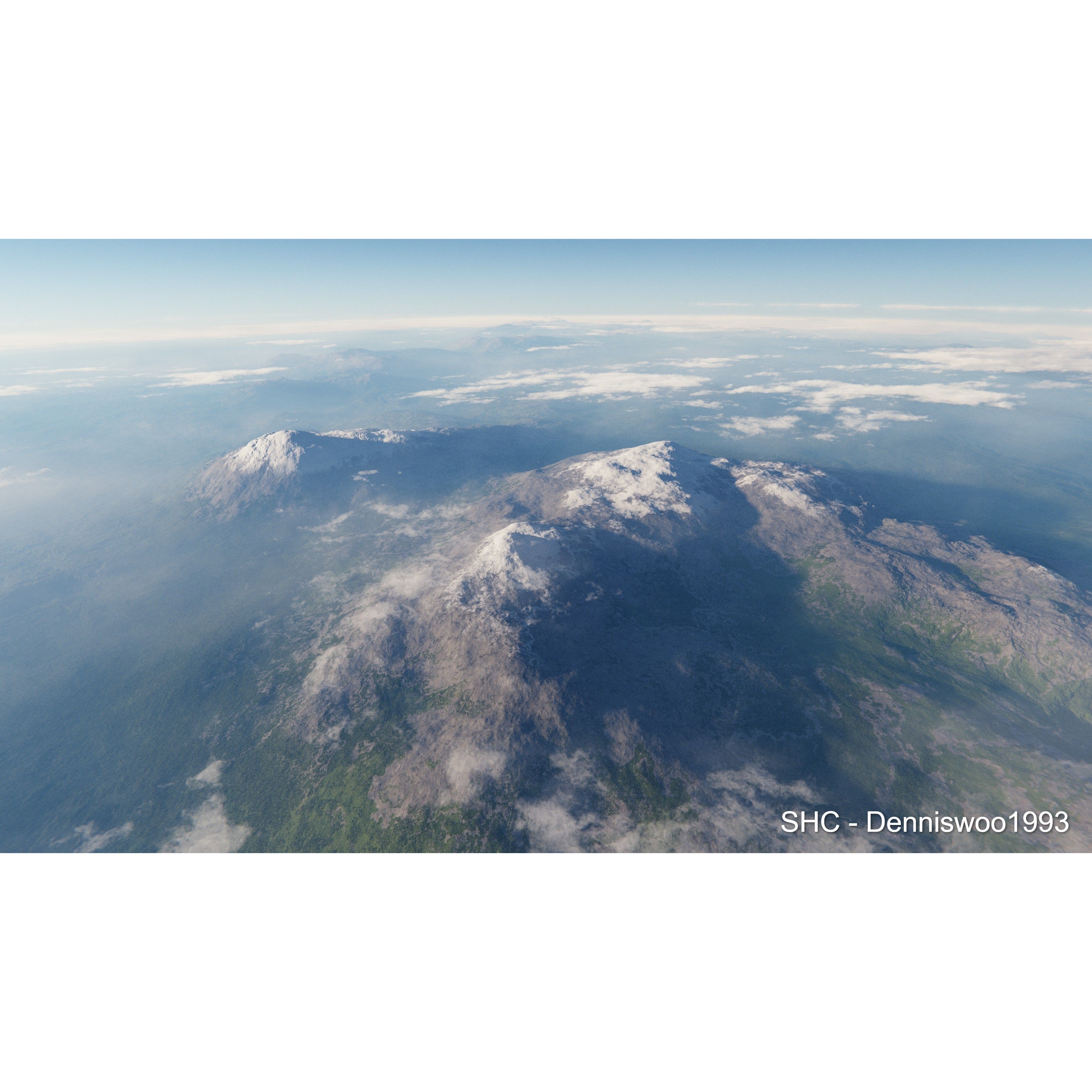 Large Scale Procedural Planet with 3D Cities - 3D Model - View 26