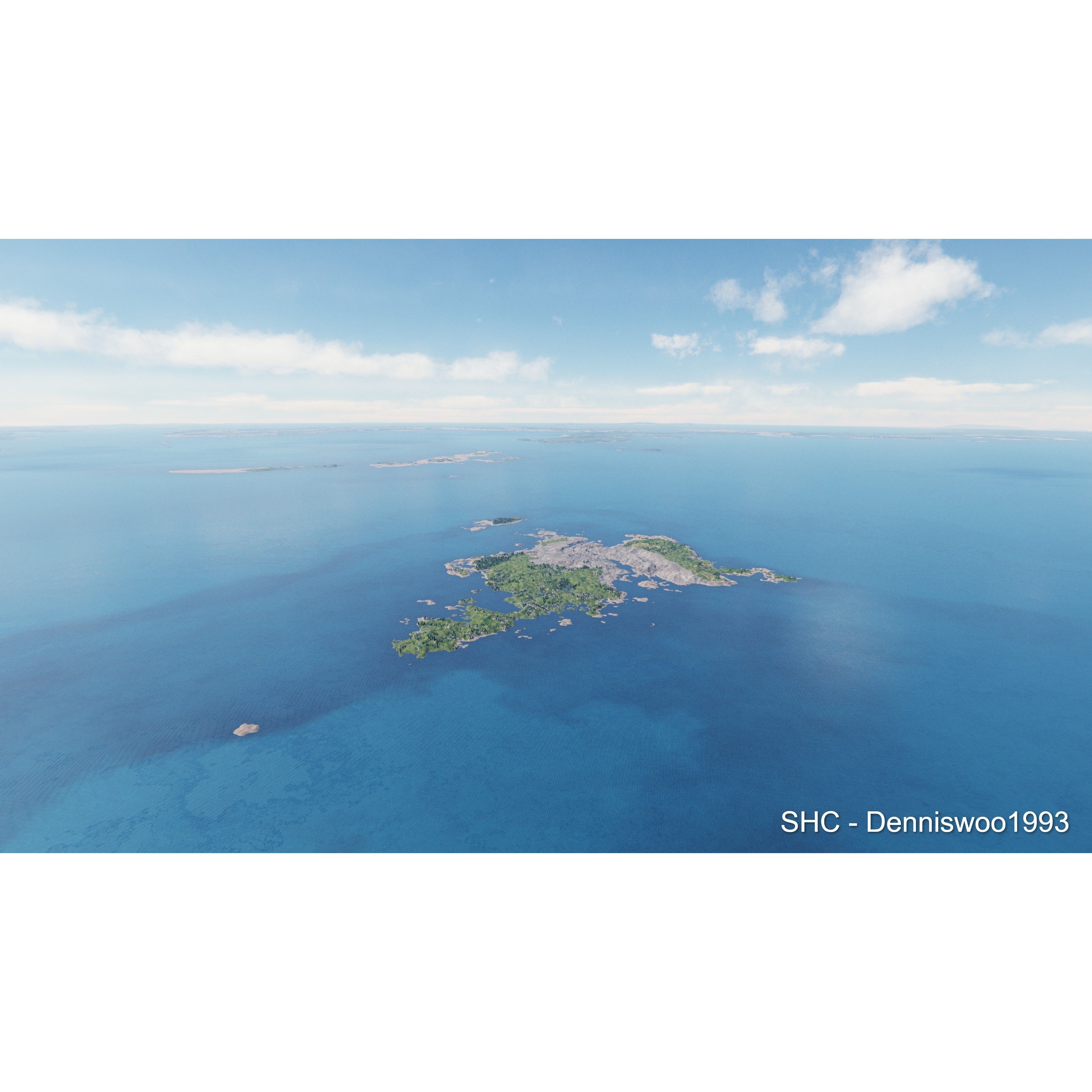 Large Scale Procedural Planet with 3D Cities - 3D Model - View 27