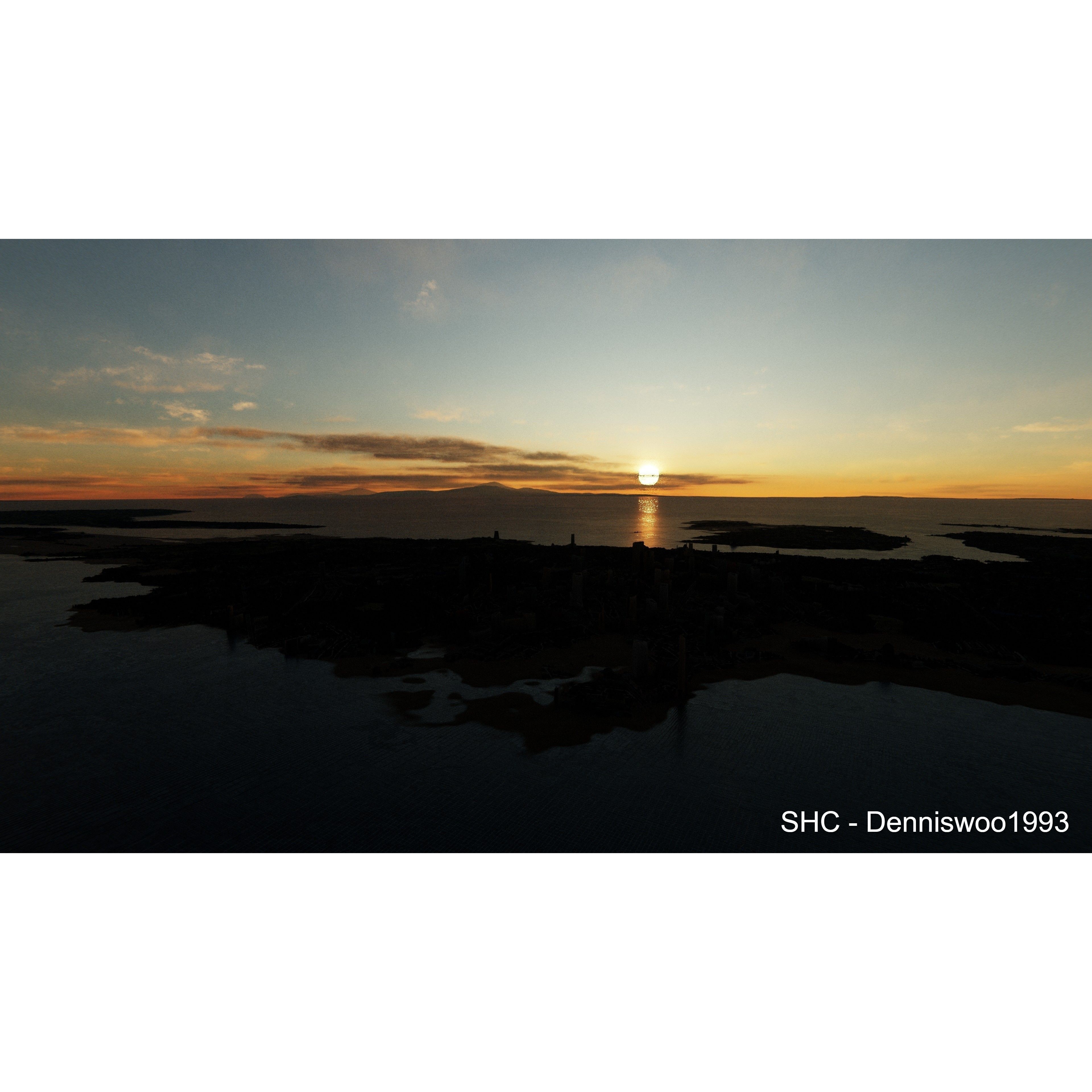 Large Scale Procedural Planet with 3D Cities - 3D Model - View 28